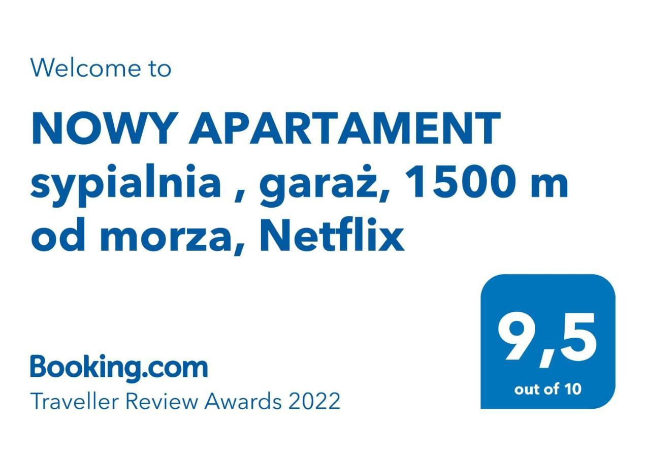 "Nowy Apartament" Sypialnia , Garaz, 1500 M Od Morza, Netflix 그단스크 외부 사진